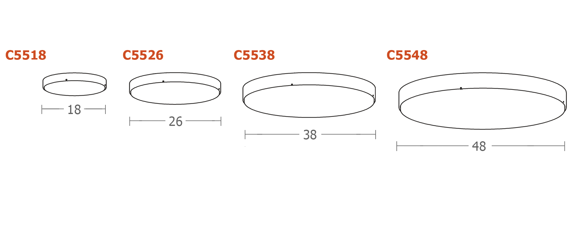 waf.r™ ceiling Dimensions Drawing